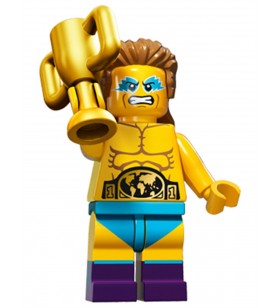 LEGO Seri 15 71011 No:14 Wrestling Champion