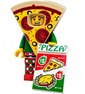LEGO Seri 19 71025 No:10 Pizza Costume Guy 