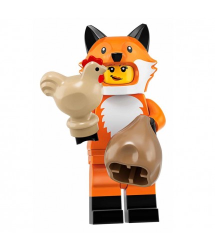 LEGO Seri 19 71025 No:14 Fox Costume Girl 