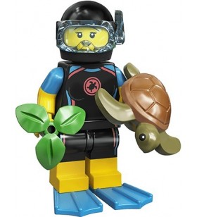 LEGO CMF Seri 20 71027 No:12 Sea Rescuer Turtle