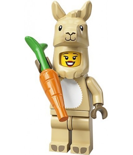 LEGO CMF Seri 20 71027 No:7 Llama Costume Girl 