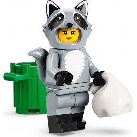 LEGO CMF Seri 22 71032 No:10 Raccoon Costume Fan