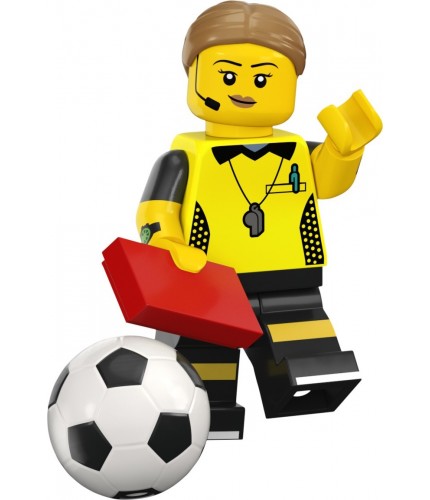 LEGO CMF Seri 24 71037 No:1 Football Referee Hakem
