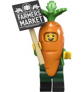 LEGO CMF Seri 24 71037 No:4 Carrot Mascot Havuç