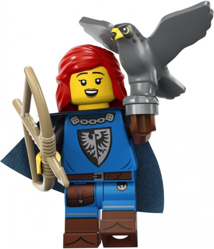 LEGO CMF Seri 24 71037 No:5 Falconer Black Falcon