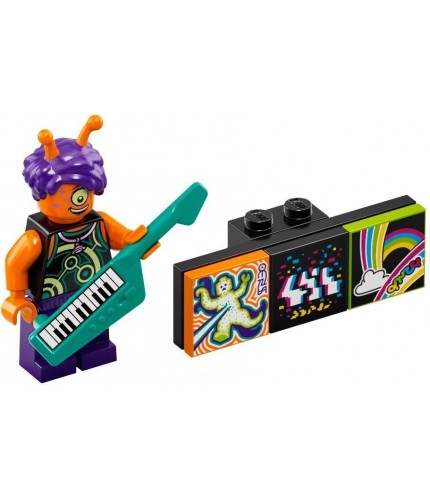 LEGO VIDIYO BANDMATES SERİ 1 43101-9 Alien Keytarist