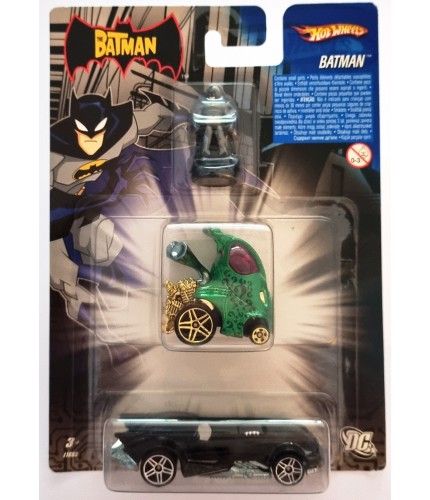 Hot Wheels Batman ve Riddler 2'li Araç ve Figür Set 2007