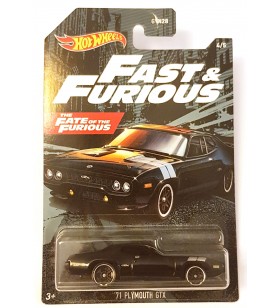 Hot Wheels Fast & Furious Seri 2 No:4 71 Plymouth GTX