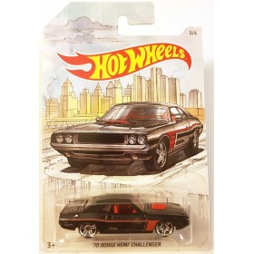 Hot Wheels 70 Dodge Hemi Challenger Skeç Resimli