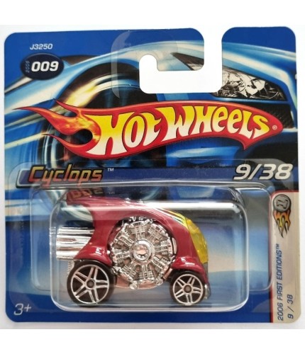 Hot Wheels Cyclops 2006 First Editions Normal Jant