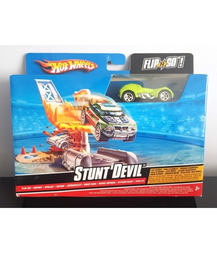Hot Wheels Stunt Devil Mini Oyun Seti Flip-N-Go Serisi