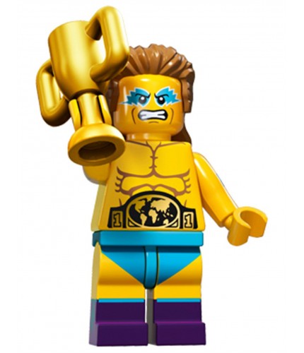 LEGO Seri 15 71011 No:14 Wrestling Champion