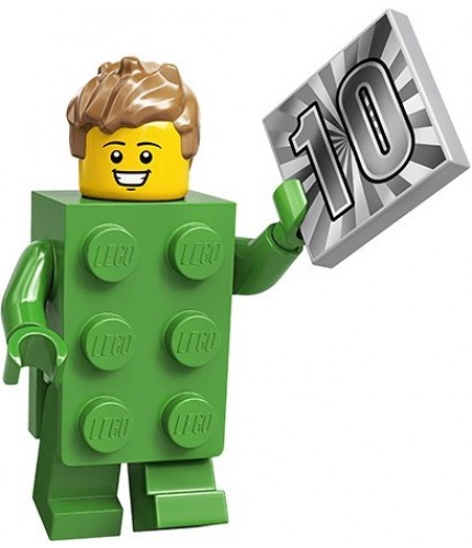 LEGO CMF Seri 20 71027 No:13 Brick Costume Guy