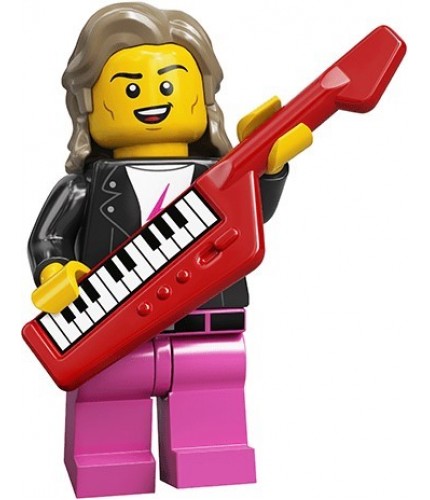 LEGO CMF Seri 20 71027 No:14 80s Musician