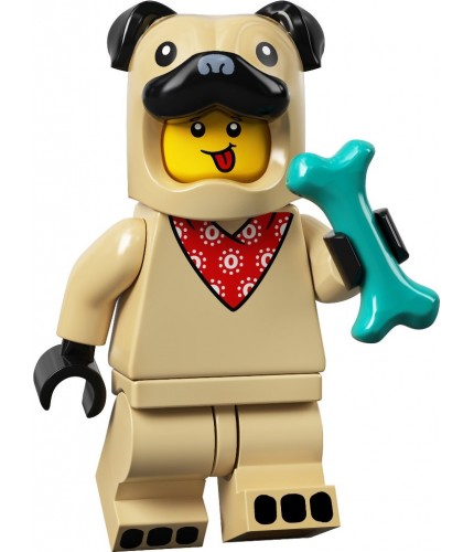 LEGO CMF Seri 21 71029 No:5 Pug Costume Guy