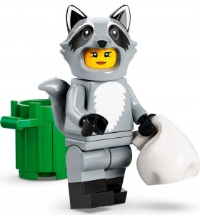 LEGO CMF Seri 22 71032 No:10 Raccoon Costume Fan