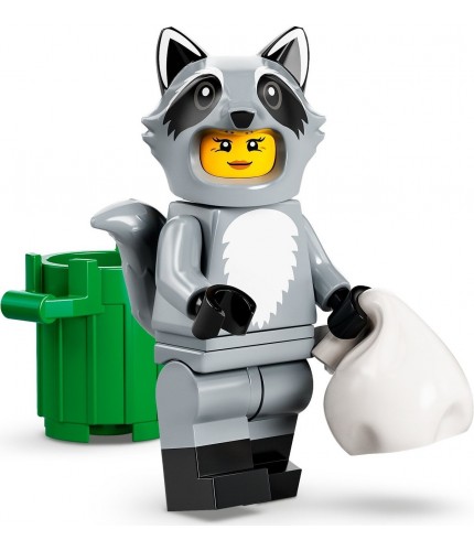 LEGO CMF Seri 22 71032 No:10 Raccoon Costume Fan