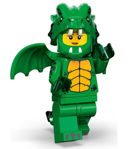 LEGO CMF Seri 23 71034 No:12 Green Dragon Costume