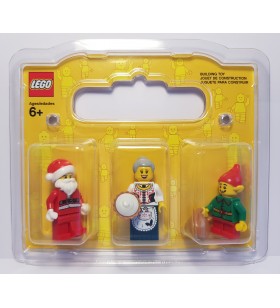 LEGO NOEL BABA NOEL ANNE VE ELF