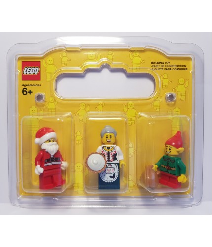 LEGO NOEL BABA NOEL ANNE VE ELF