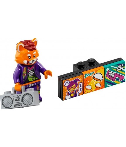 LEGO VIDIYO BANDMATES SERİ 1 43101-7 Red Panda Dancer