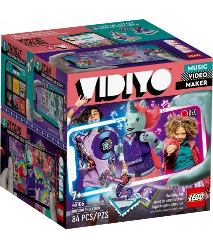 LEGO VIDIYO 43106 Unicorn DJ BeatBox