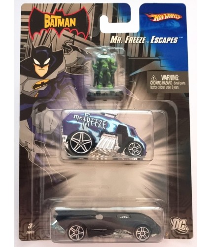 Hot Wheels Batman Mr. Freeze Escapes 2'li Araç ve Figür 2007