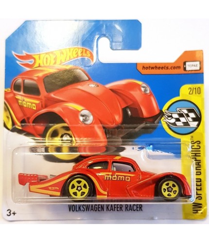 Hot Wheels VW Kafer Racer HW Speed Graphics 2017 Kirmizi