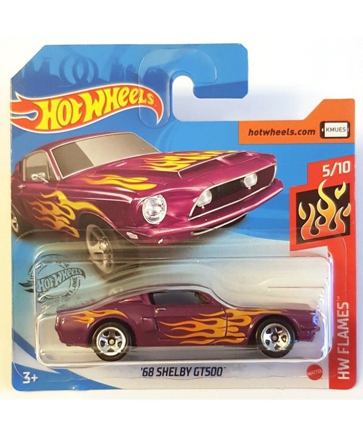 Hot Wheels 68 Shelby GT500 HW Flames 2020 Pembe