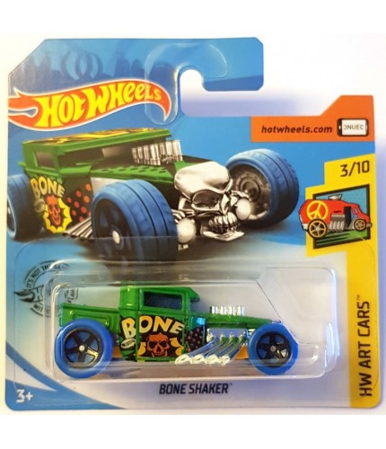 Hot Wheels Bone Shaker HW Art Cars Yeşil
