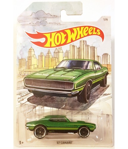 Hot Wheels 67 Camaro Skeç Araba Resimli