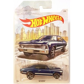 Hot Wheels 68 Nova Skeç Araba Resimli