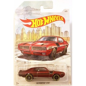 Hot Wheels 69 Pontiac GTO Skeç Araba Resimli