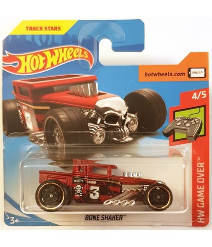 Hot Wheels Bone Shaker Game Over 2019 Kırmızı