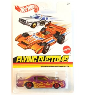 Hot Wheels 86 Ford Thunderbird Pro Stock Flying Customs 2012