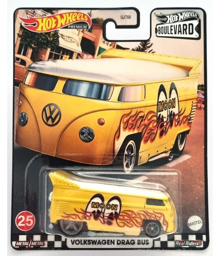 Hot Wheels Boulevard No25 Volkswagen Drag Bus Real-Riders