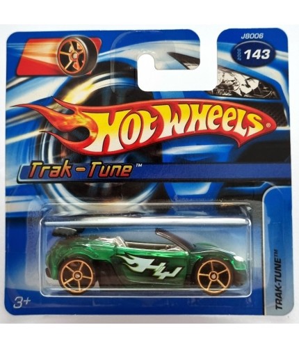 Hot Wheels Trak-tune Mainline 2006 Yesil Bakir Jant